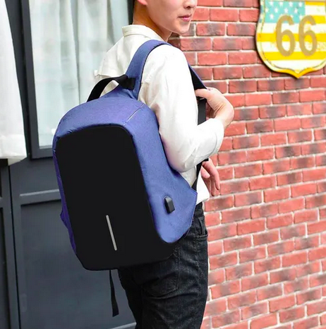 Vista 6 de Maleta Maletín Antirrobo Impermeable - Color: Gris